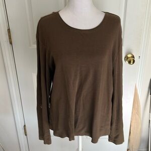 CHICO’S DESIGN’S POPOVER TOP SIZE 2 -LARGE NWOT